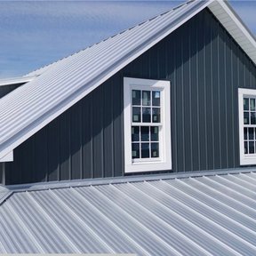 <div><h4>Barndominium Style</h4><p><b>Manufacturer:</b> 50 North Roofing Company</p><p><b>Style:</b> Vertical Panel/Standing Seam</p><p><b>Material:</b> Steel</p><p><a href="/gallery/image-detail/1229/" class="link-arrow text-uppercase theme-color--orange" data-toggle="modal" data-target="#detailModal_gallery_image_grid_lamlejqhdgHs">View More</a></p></div>