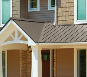 <div><h4>Standing Seam 1</h4><p><b>Manufacturer:</b> Green American Home</p><p><b>Style:</b> Vertical Panel/Standing Seam</p><p><b>Material:</b> Steel</p><p><b>Color:</b> Brown</p><p><a href="/gallery/image-detail/661/" class="link-arrow text-uppercase theme-color--orange" data-toggle="modal" data-target="#detailModal_gallery_image_grid_lamlejqhdgHs">View More</a></p></div>